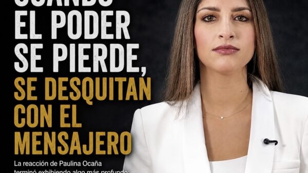 Cuando el poder se pierde, se desquitan con el mensajero
