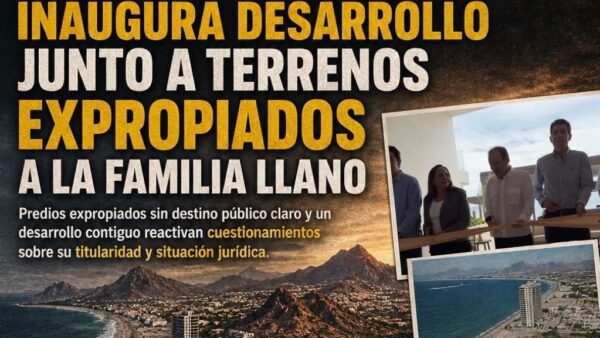 Gobernador inaugura desarrollo junto a terrenos expropiados a la familia Llano