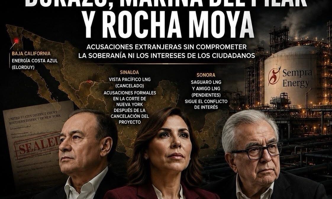 ¿Cómo deberían atender Durazo, Marina del Pilar y Rocha Moya acusaciones extranjeras sin comprometer la soberanía ni los intereses de los ciudadanos?