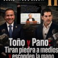 Toño y Pano: tiran piedra a medios y esconden la mano.