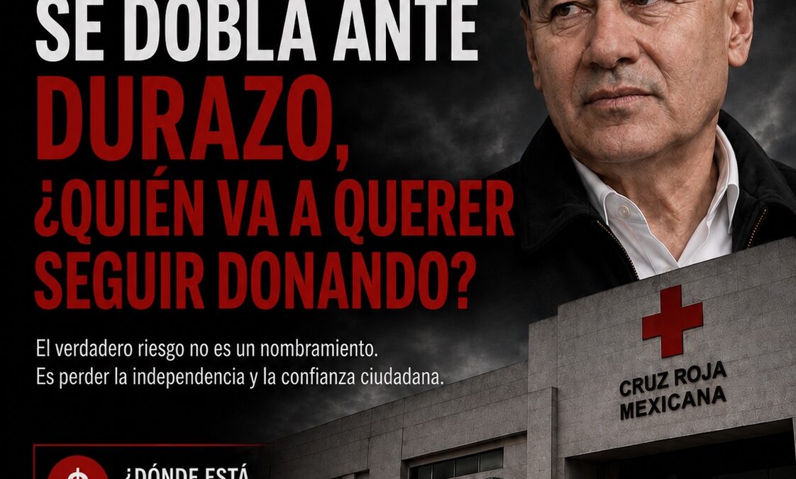Si Cruz Roja se dobla ante un gobernador, ¿quién va a querer seguir donando?